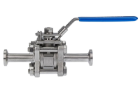 Tri-clamp ball valves