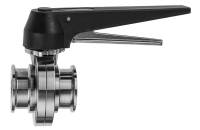 Tri-clamp butterfly valves