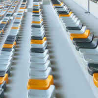 Anti Static Stadium Seating