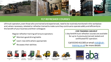 Forklift Refresher Courses In UK