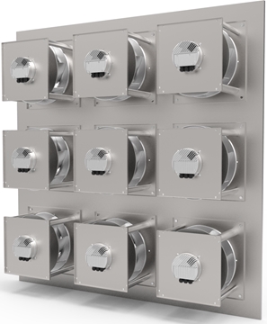 Commercial Building ECFanGrid Multiple Fan Ventilation System Suppliers