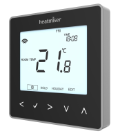 Heatmiser NeoStat-e (BLACK) - Electric Floor Heating Thermostat.