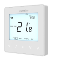 Heatmiser NeoStat-e (WHITE) - Electric Floor Heating Thermostat.