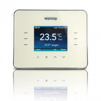 Warmup 3iE Programmable Thermostat - Cream