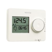 Warmup Tempo Thermostat - Porcelain White