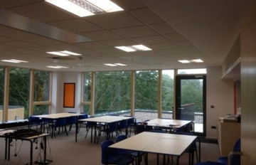Electric Radiant Panels with Integrated Lighting