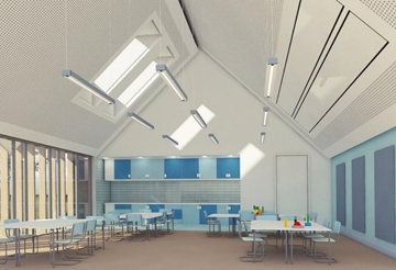 Sound Absorbing Electric Radiant Panels