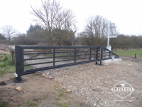 Bespoke Solar Powered Metal Gates Fabrication In London