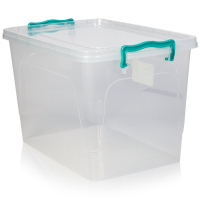Pack of 3 - 21 Litre Multi Maxi Plastic Storage Box 