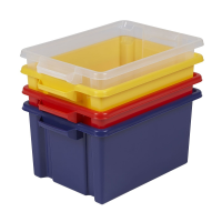 Pack of 5 - 32 Litre Maxi Storemaster Plastic Storage Box - NO LID