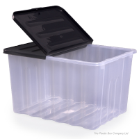 Pack of 2 - 110 Litre Supa Nova Large Plastic Storage Boxes?and Lids