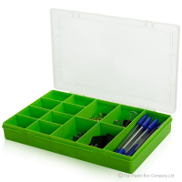 29cm (3.03) Wham 13 Compartment Plastic Organiser Box