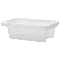 3.5 Litre Wham Crystal Plastic Storage Box with Lid