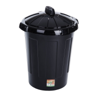 80 Litre Wham Large Plastic Bin With Snap on Lid