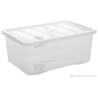 Pallet Deal of 100 - 45 Litre Plastic Boxes with Lids