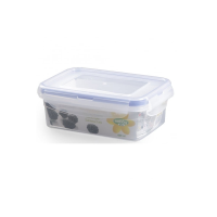 800ml Airtight Rectangular Food Container with Clip Top Lid