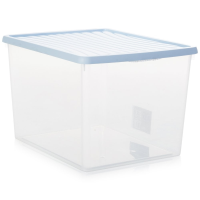 Pack of 3 - 50 Litre A4 Lever Arch Archiving File Storage Boxes with Lids