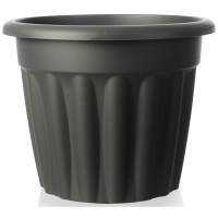 40cm Vista Medium Round Plastic Plant Pot