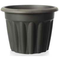50cm Vista Large Round Plastic Plant Pot
