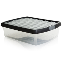 8.5 Litre Wham Clip Plastic Storage Box with Lid 8.01