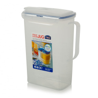 2 Litre Fridge Door Jug with Seal Tight Lid and Flip Top Spout