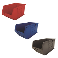 Pack of 10 - XL5 Semi Open Fronted Storage Boxes 