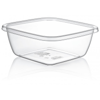 3.5 Litre Square Clear Washing Up Bowl