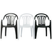 Pallet Deal - x 100 Low Back Stacking Plastic Garden Chairs 