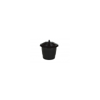 Eden Medium 52 Litre Storage Bin with Lid Black