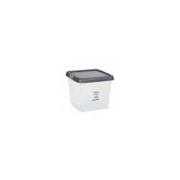 8.25 Litre Wham Clip Square Plastic Storage Box with Lid 12.02