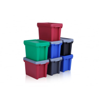 6.5 Litre Wham Bam Strong Plastic Storage Box with Lid 