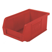 Pack of 20 - XL2 Semi-Open Front Small Parts Plastic Containers
