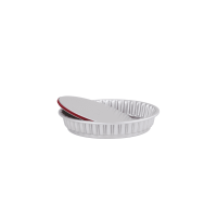 23cm PushPan Aluminium Round Flan Tin