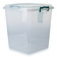 Pack of 3 - 40 Litre Square Plastic Pantry Box
