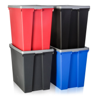Pack of 2 - 154 Litre Wham Bam Heavy Duty Box with Lid