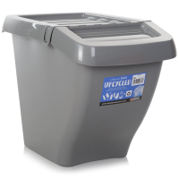 50 Litre Wham Recycle It - Upcycled Bin with Hinged Lid
