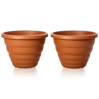 Pack of 2 - Beehive 48cm Round Plant Pot