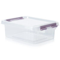 1 Litre Flat Storage Box with Lid