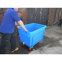 370 Litre Steel Frame with 8" rubber castors