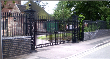 Mild Steel Church Gates & Railings