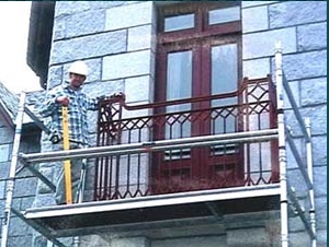 Period Wrought Iron Balcony