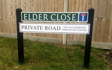 Custom-Made High Street Signs