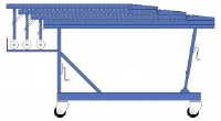 High Level Telescopic Gravity Roller (Container Unloading) Conveyor
