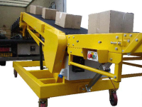 Used Mobile Belt Loading Conveyor For Assembly Applications