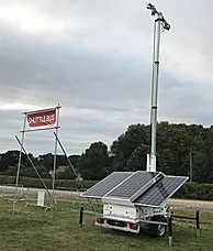 Solar Powered Tower Light Power Management Services