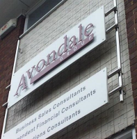 Stainless Steel Building Signage In Surrey