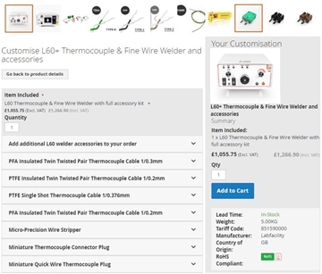 L60 Thermocouple Welder Bundle Product