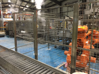  Stainless Steel Safety Fencing For Food Applications