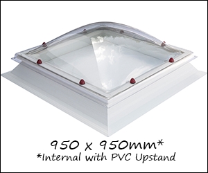 910 x 910mm Square Dome Rooflight