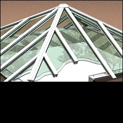 Double Glazed Roof Lantern - 1000 x 1000mm